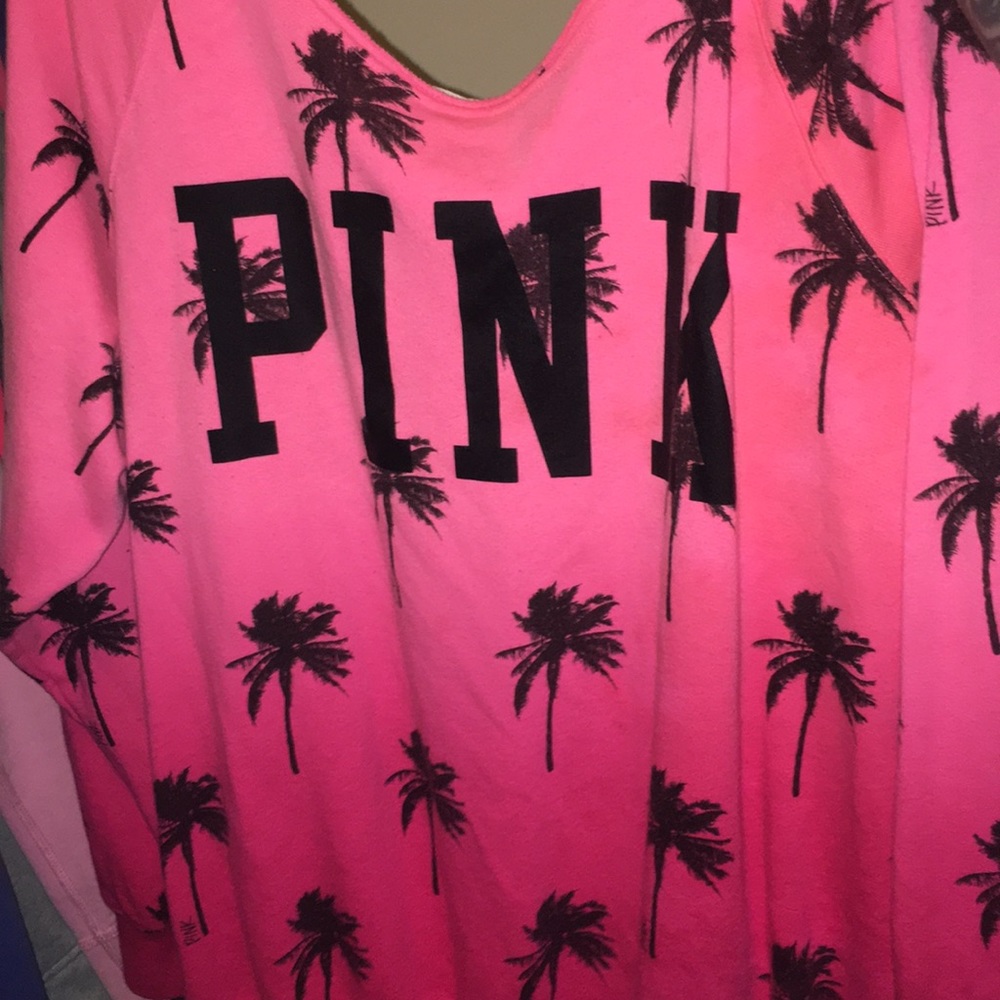 Pink ombré Victoria’s Secret sweatshirt large